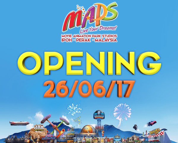 MalaysiaAsia's tweet photo. Movie Animation Park Studios Ipoh To Open 26 June 2017 - https://t.co/2i0y5gClHH #mapsperak #mapsipoh #malaysiatrulyasia #themepark #travel https://t.co/KoROxtrny1