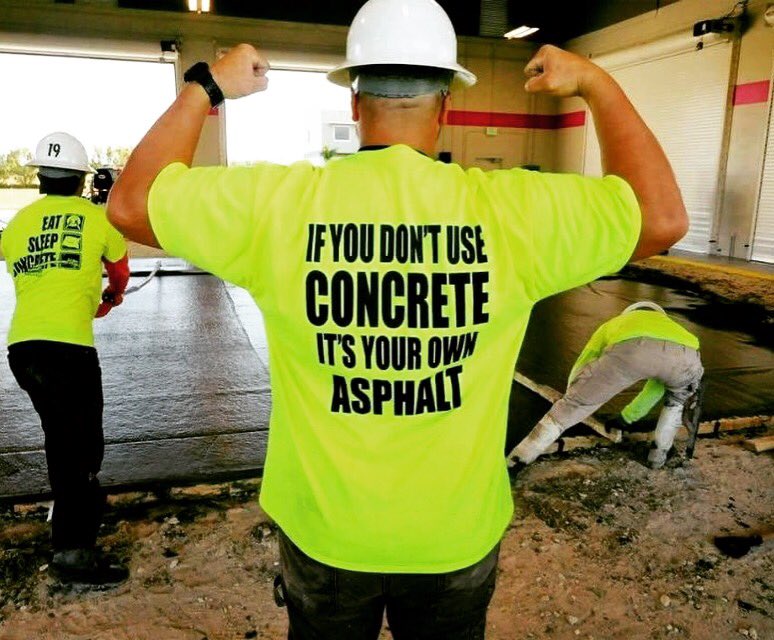 EpoxyFlrSupply's tweet image. Not our picture, but had to re-post for a good Monday laugh! Happy Monday! #concretehumor #contractorhumor