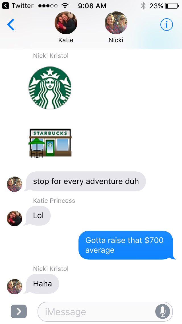 Tay_Waskee's tweet photo. when you do the math and find out you spend $700+ per year on starbs 🙃 https://t.co/kIru1BNslO