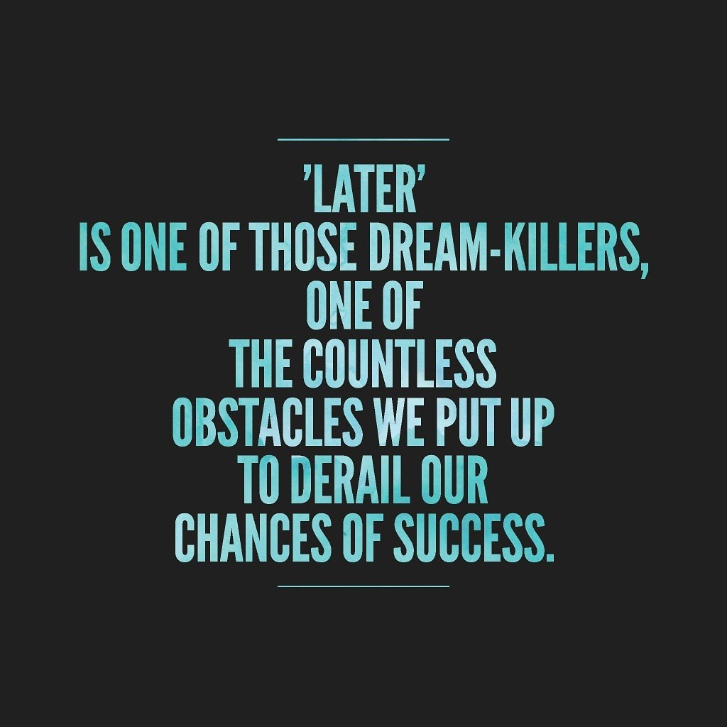 DianaFSabo's tweet image. #StopSayingLater #SetADate #MakeAGoal #SayYouWill #DontSayLaterOrSomeday #VisualizeReachingThatGoal #BelieveItWillHappen #ThenMakeItHappen