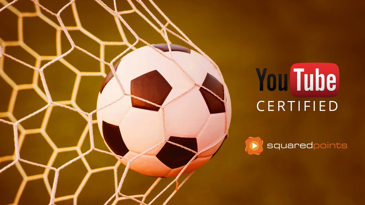 SquaredPoints's tweet photo. The YouTube certified partner preferred by the sports industry ⚽️😬 #SquaredPoints #JoinTheTeam https://t.co/pNGVepZkOa