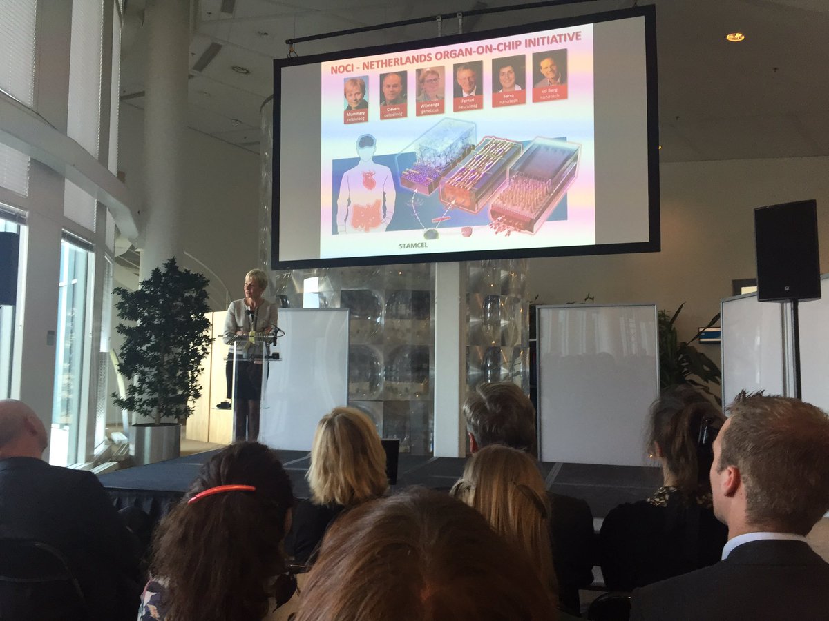 Christine Mummery bij uitreiking Zwaare