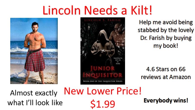 LincolnFarish's tweet photo. Buy my book &amp; I too will be able to sing Cameo's 1986 hit "Kilt Up"
LeVar Burton will be foiled again
https://t.co/gKaQ8hoRlB https://t.co/49XIm64AFc