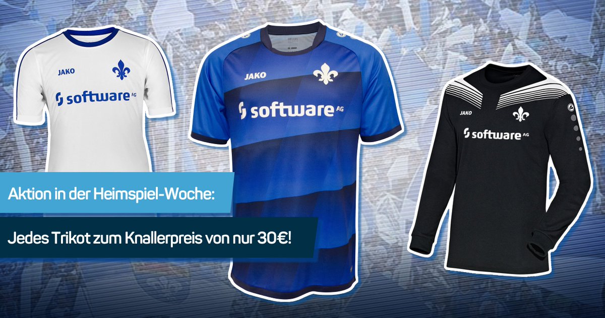Ab morgen bis einschließlich zum #D98BSC-Spieltag: Heim-, Auswärts-, Torwart-, und Kindertrikot für nur 30 Euro! 👌 #sv98