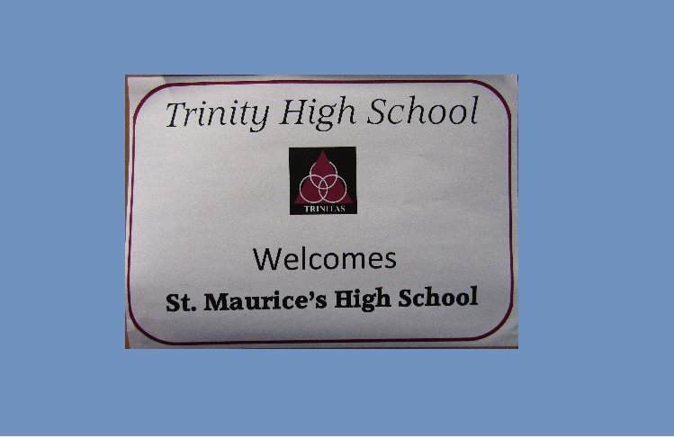 Friday 5th May. Visit from St.Maurice's High School in Cumbernauld.
