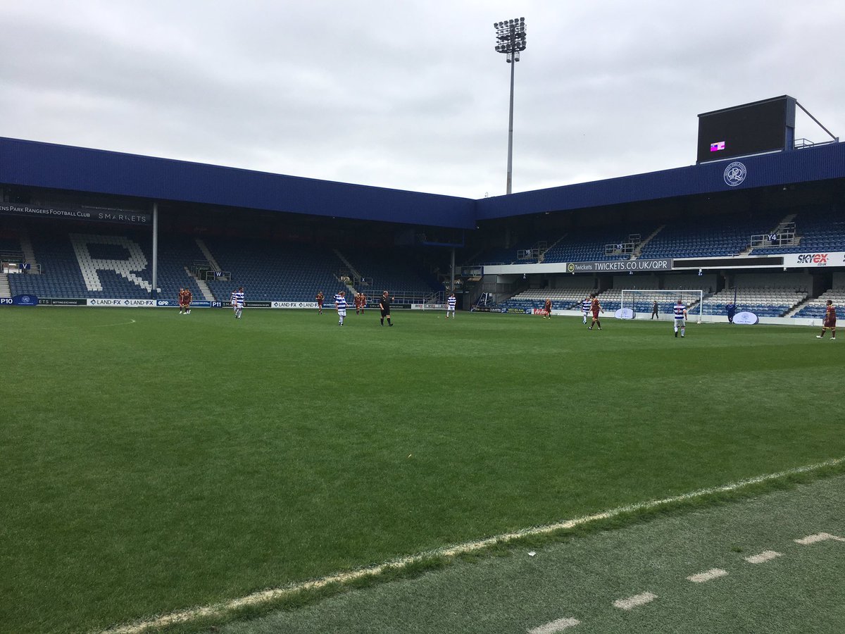 QPRtrust's tweet image. Chances galore for the Home team yet the away are winning 3-0, @FootballAid #FA17