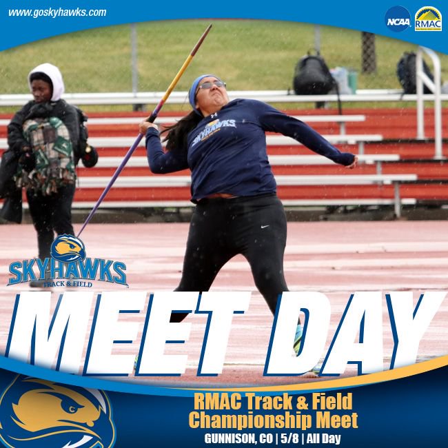 FLCSkyhawks's tweet photo. MEET DAY! Day 2 of the #RMACtrack championship continues 2day at @WSCUMountaineer.
Championship Central: https://t.co/tdGtdcZjOk
#GoSkyhawks https://t.co/o5B3VDAtfY