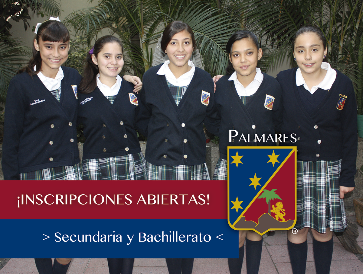 PalmaresEsc's tweet photo. ¿QUÉ ESTAS ESPERANDO?
Tu hija merece una formación con valores, de alto nivel académico y orientada al servicio.
https://t.co/jW66OQyJBi https://t.co/rXvrX7uGxw