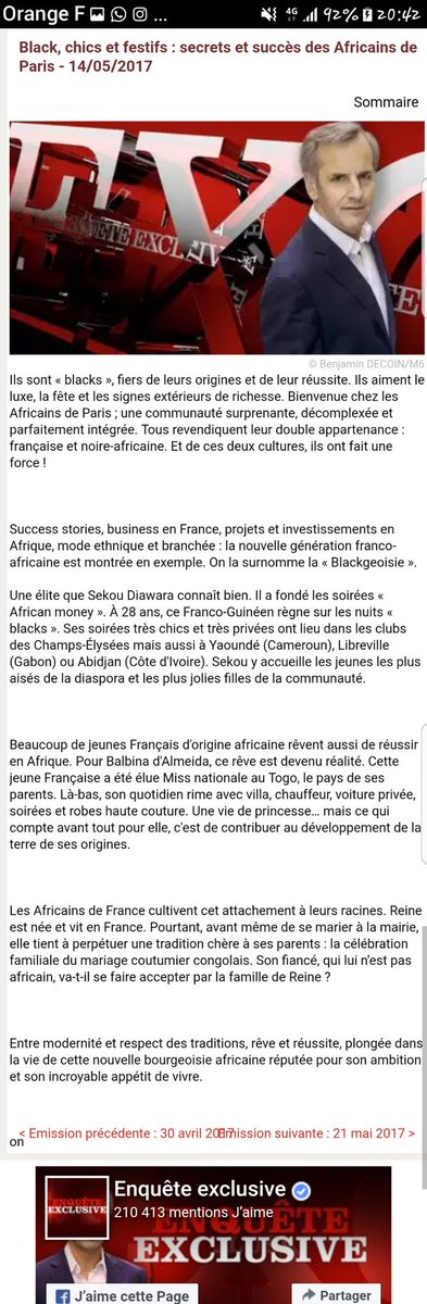 Euh y'a pas comme un problème ds le descriptif de cette émission qui sera diffusée sur <a href="/M6/">M6</a> ??