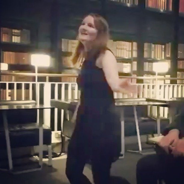 SlimDaliUK's tweet photo. Recreating the BBC interview interrupted by children at the British library #music #livemusic https://t.co/Vb1o6om0ML https://t.co/lhY5xdKDsX