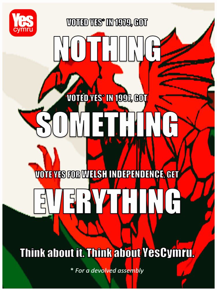SteCymru14's tweet photo. #YesCymru #IndyWales #Annibyniaeth https://t.co/fWfz93BM1Q