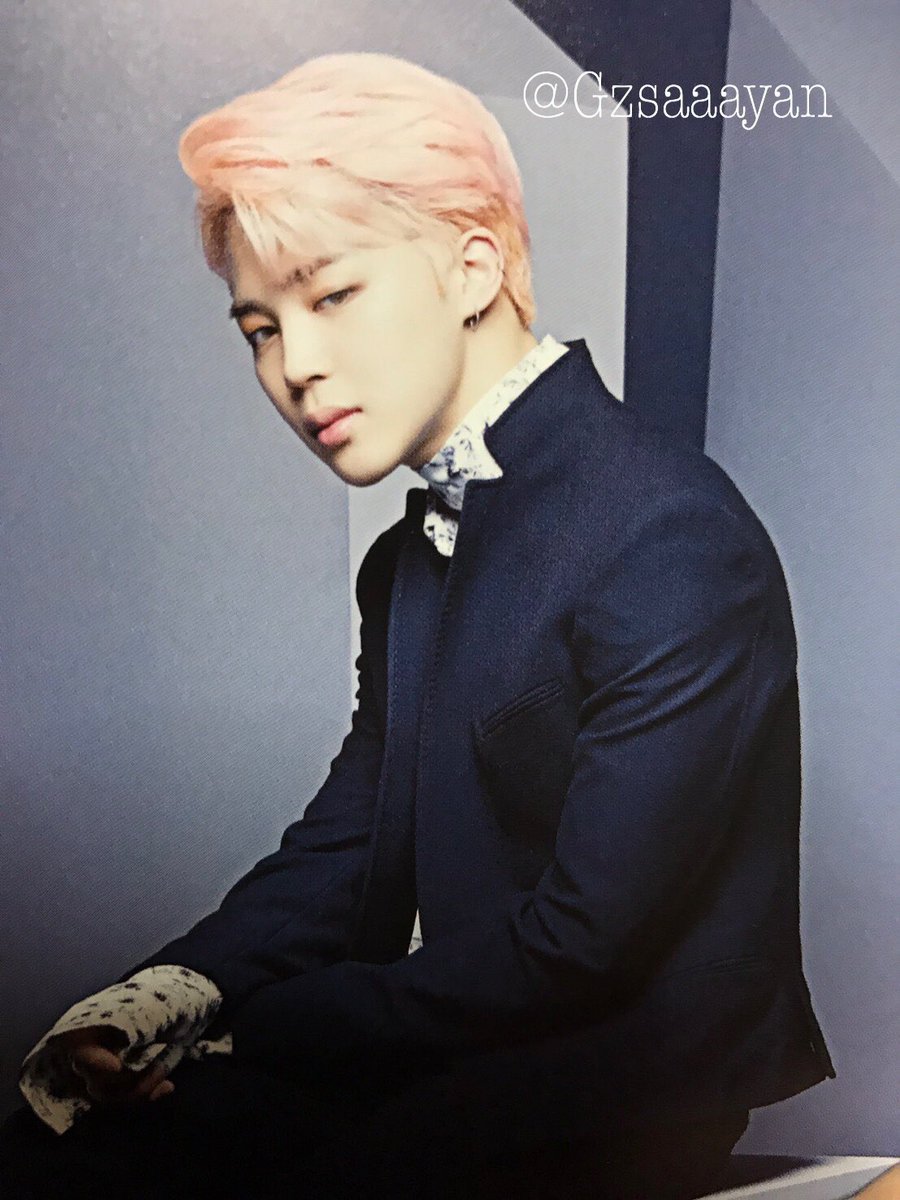 Jimin Indonesia Busy Scan Bts Jimin Blood Sweat And Tears Japanese Ver Album Cr Gzsaaayan