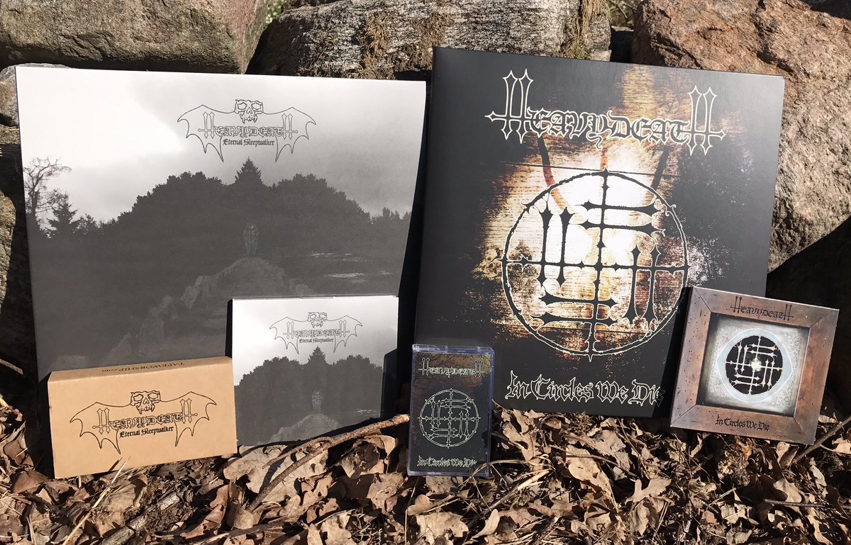 heavyasdeath's tweet photo. #heavydeath 1st and 2nd full-length albums https://t.co/43wOT1j02W