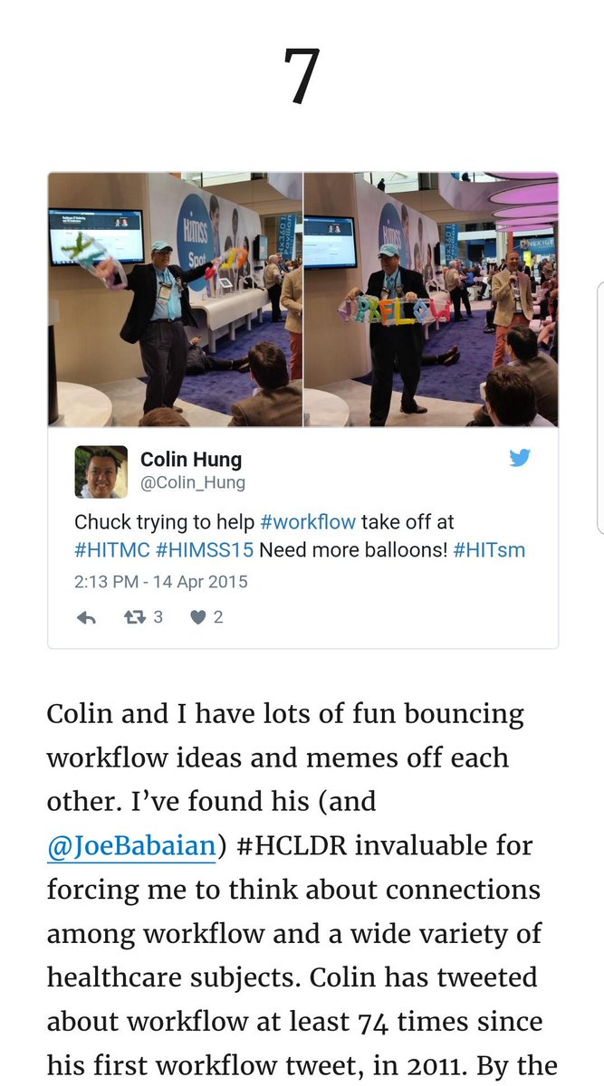 wareFLO's tweet photo. @Colin_Hung Thanks #7! (7th in Top Ten at recent 2017 Health IT Marketing and PR Conference!) https://t.co/jqlYyZi2G4 #HITMCworkflow #HMPS17 #HITMC https://t.co/OBgI83AAPT