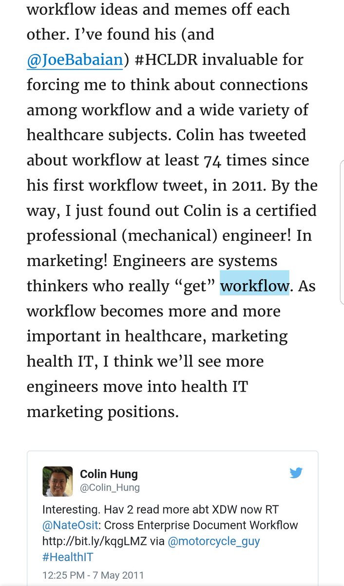wareFLO's tweet photo. @Colin_Hung Thanks #7! (7th in Top Ten at recent 2017 Health IT Marketing and PR Conference!) https://t.co/jqlYyZi2G4 #HITMCworkflow #HMPS17 #HITMC https://t.co/OBgI83AAPT