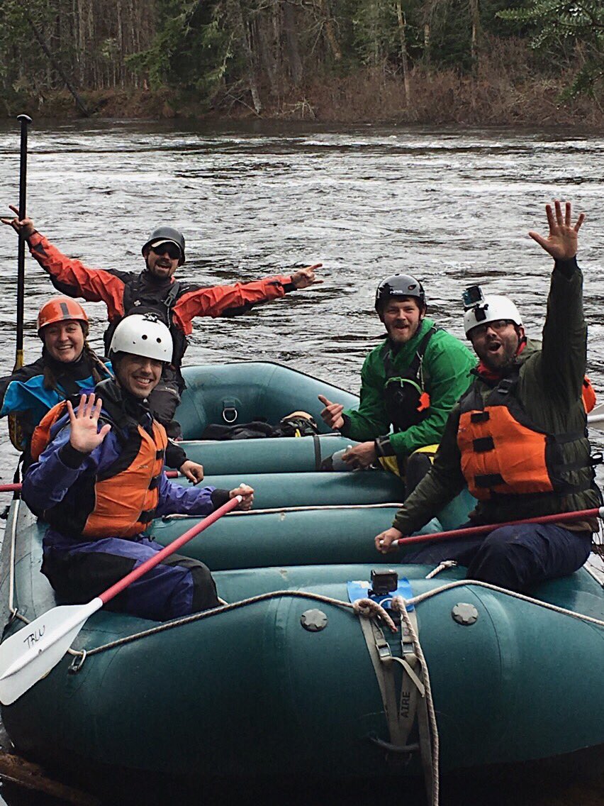 3RiversRafting's tweet photo. First blast was this weekend, marking the start of yet another great summer here in Maine! Who is ready to hit the river? #homeofseriousfun https://t.co/KFb1K2c7MX