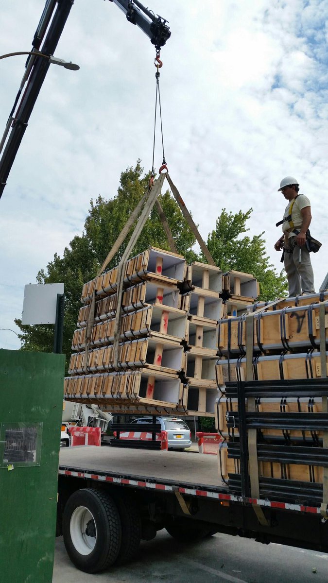 FormTubesDirect's tweet image. A job site of ours at 1930 Bedford Ave. Brooklyn, NY 11225