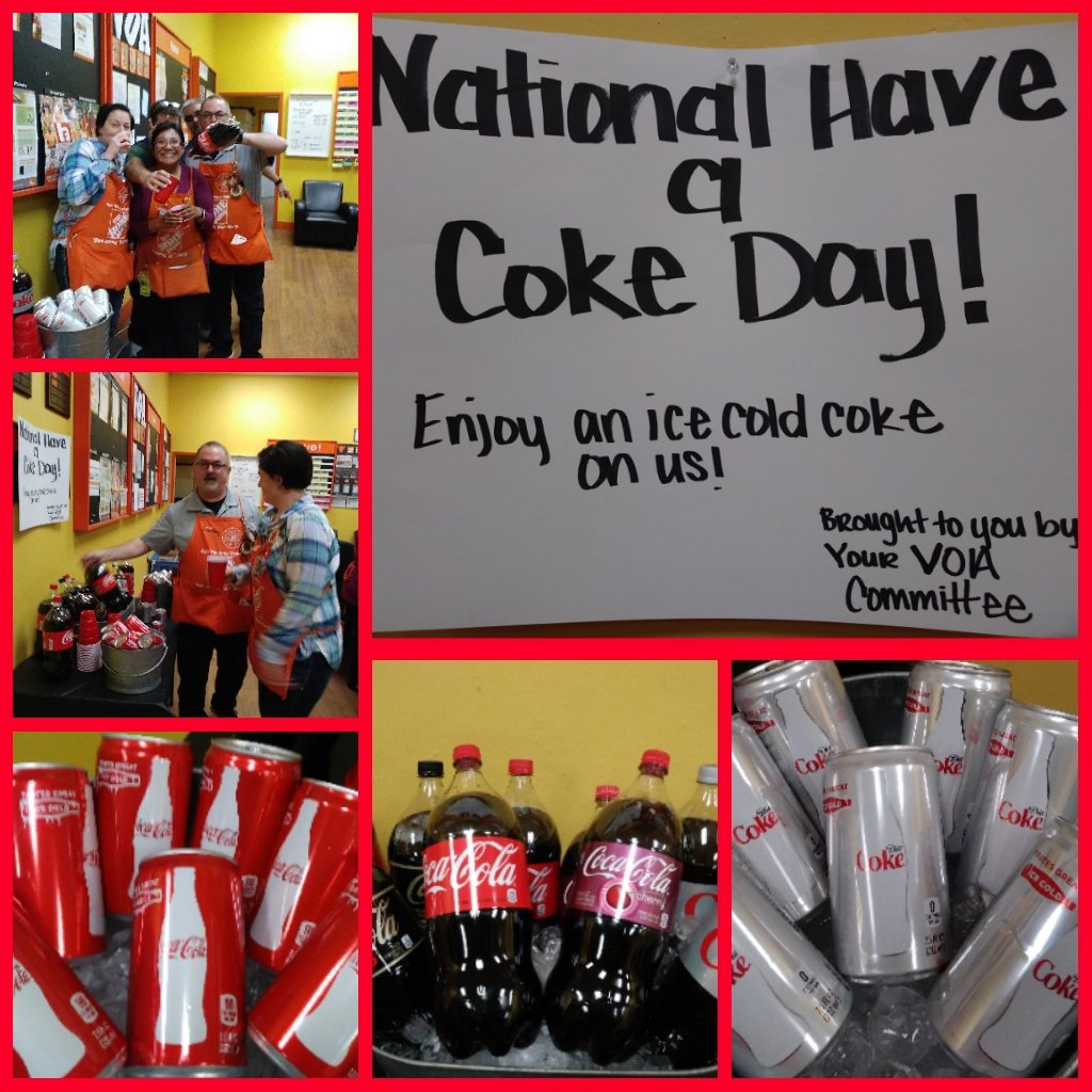 Our Associates are so-da bomb! #NationalHaveACokeDay <a href="/CarpenterTrina1/">Trina Carpenter 🐾</a> <a href="/KratzWill/">Will Kratz</a> @monicar_jimenez
