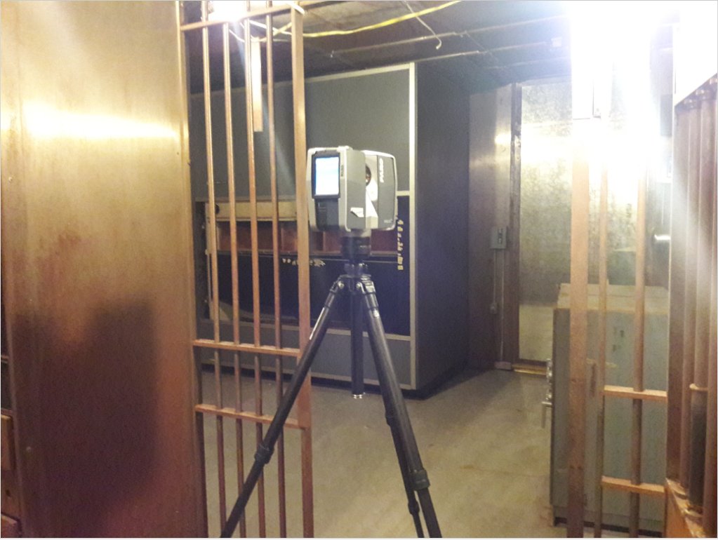 PMC_Corp's tweet photo. PMC is helping the restoration process of the National Bank of Washington by #LaserScanning &amp; Modeling in #3D using #ReCap360 and #Revit! https://t.co/qVU1SEp10r