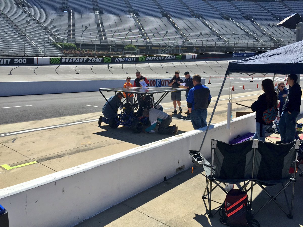TNSolarGoKarts's tweet photo. Safety inspections underway for #1stTNSolarGoKart race @BMSupdates https://t.co/g2nPY8VVCz