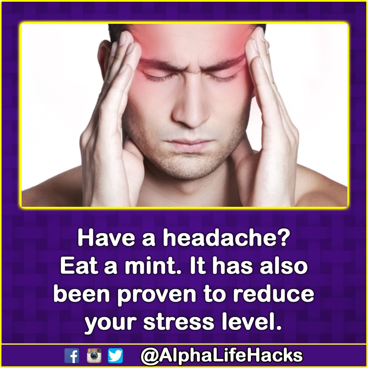 AlphaFacts's tweet photo. No more headache. #depression #sad #depressed #diy #trick #ideas #tips #tutorials #lifehack #fashion #bodyhack #love #cute # #Alphalifehacks https://t.co/2hmicwzoP0