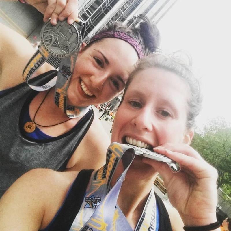 UECpgh's tweet photo. Marathoners: Bring your medal to any yoga this week for a FREE class, bc you deserve it! https://t.co/snbZr2Lm58 https://t.co/PwUxvTOFni