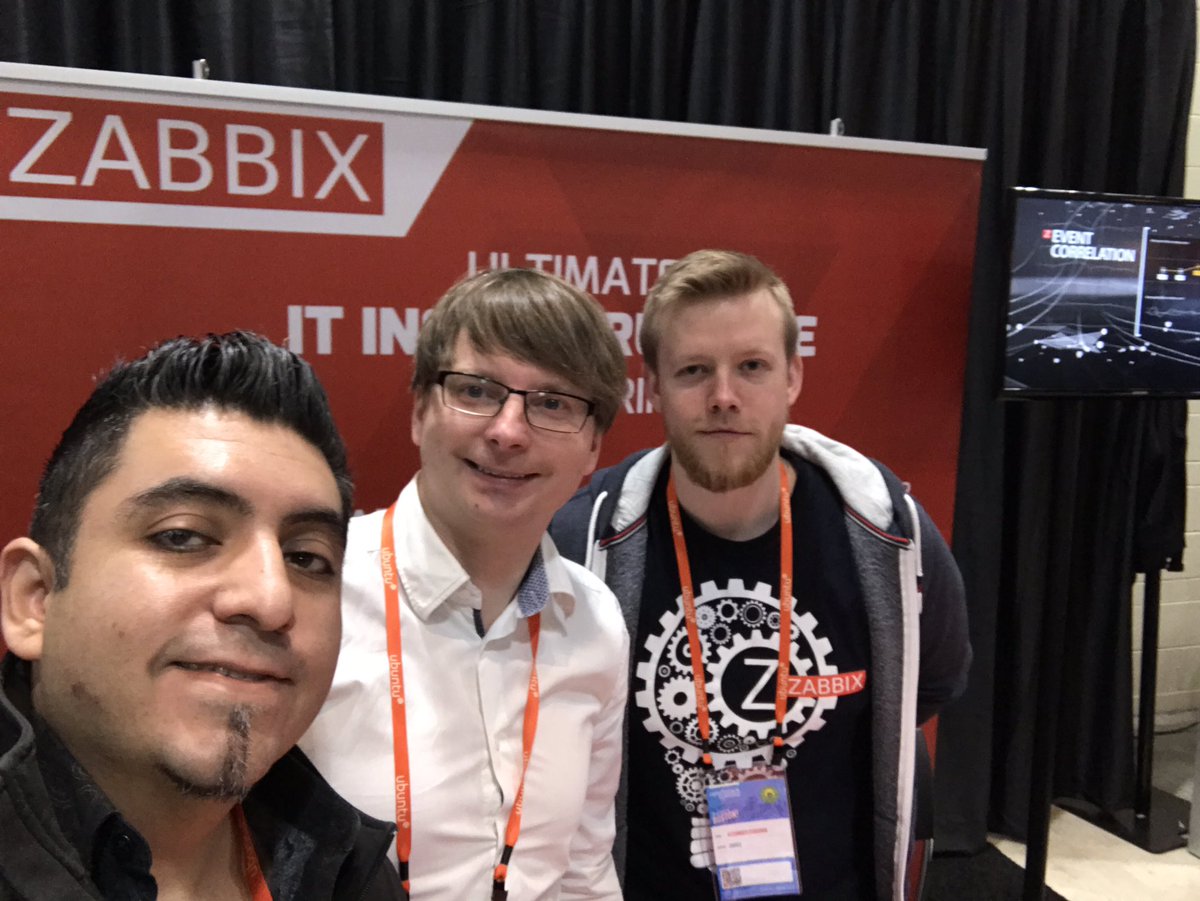 Checkout #zabbix team at #OpenStackSummit. They'll be working with us to bring their solutions to our clients soon!