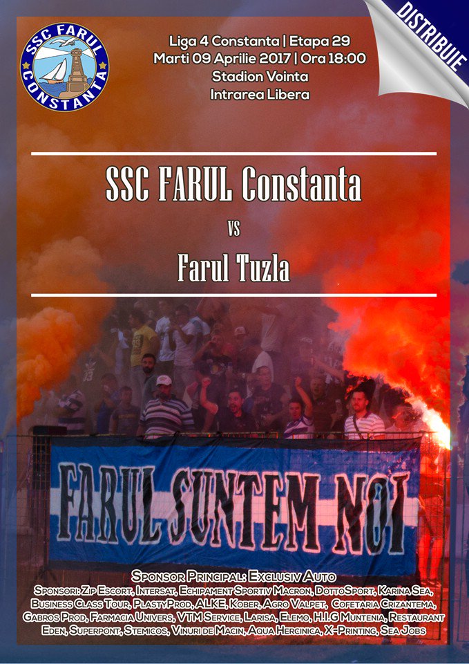 SSC_FARUL's tweet photo. Maine-ora 18:00, SSC Farul-Farul Tuzla
#romania #doarfarul #forzafarul #farulsuntemnoi #constanteni #fcfarul #stadionfarul #stiri #constanta https://t.co/xGhSjsPtjB