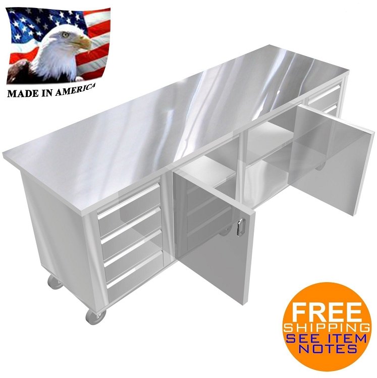 BestSheetMetal's tweet photo. #HappyMonday! Check out today's #itemoftheday
Stainless Steel Island Tables

Call us now for a free quote 909-397-8816
#custommade #usamade https://t.co/iaHa9Mvz1V