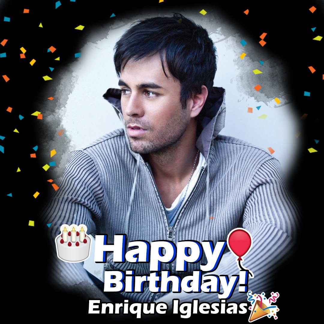 NT_Musicales's tweet photo. #FelizCumpleaños #42 al Guapísimo #EnriqueInglesias. https://t.co/y67TLg0zf3