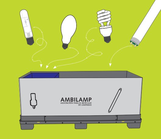 ambilamp's tweet photo. El #contenedor Grande puede encontrarse en puntos de distribución de lámparas, puntos limpios y grandes usuarios. ¡#Recicla tus lámparas! https://t.co/KewEwf1jbT