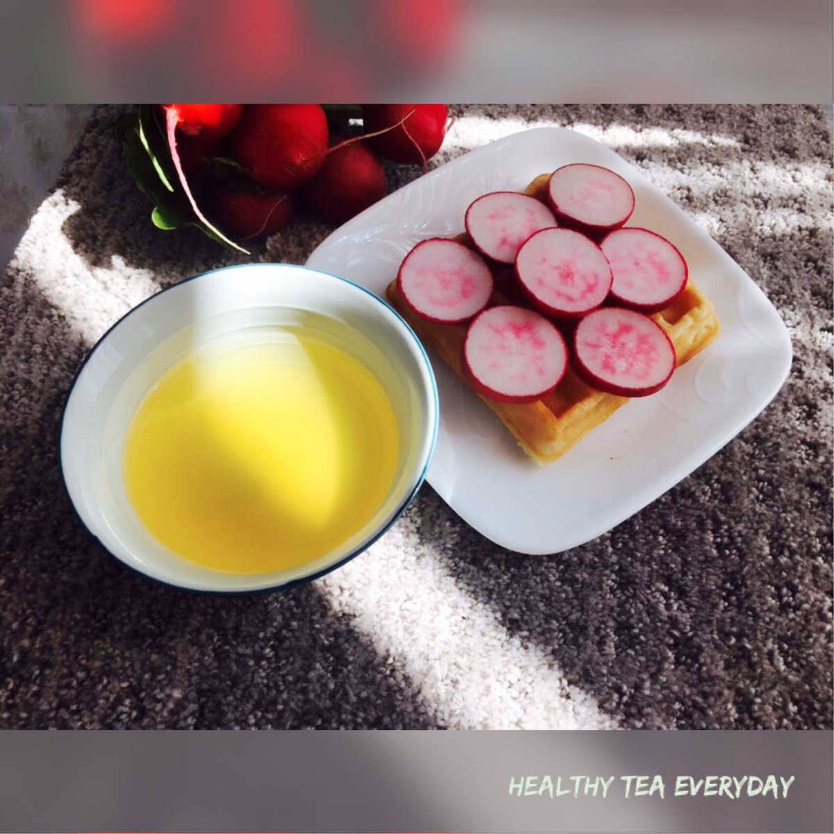 tea_healthy's tweet photo. 【hello, #summer】Radish is perfect for early summer!! #Janpanesetea #Matcha also helps you to get out drowsy 💤 life!! #healthylifestyle 😉😉😉 https://t.co/qxC4ifoJ9Q