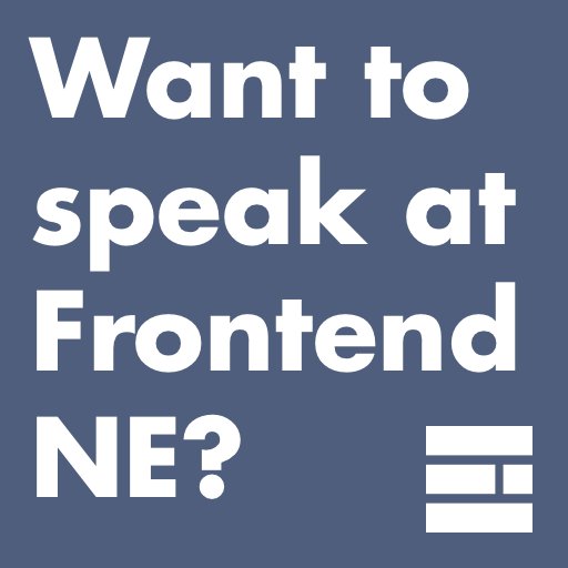 FrontendNE tweet picture