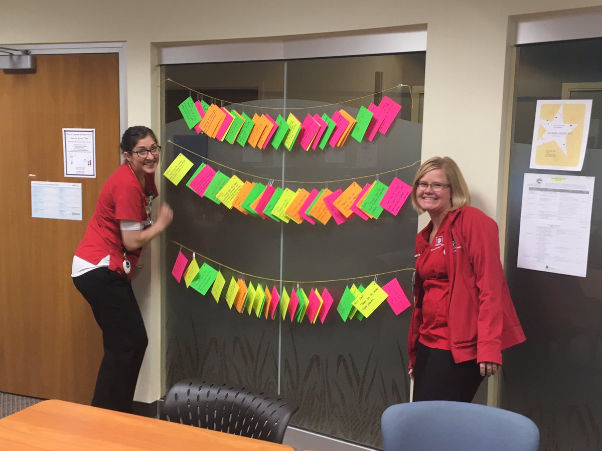 driven2succes1's tweet photo. Happy Nurse's week kicking on festivities on MS2 meaningful recognition @IUHealthWest #MS2rocks https://t.co/ZX3ptuWbiE