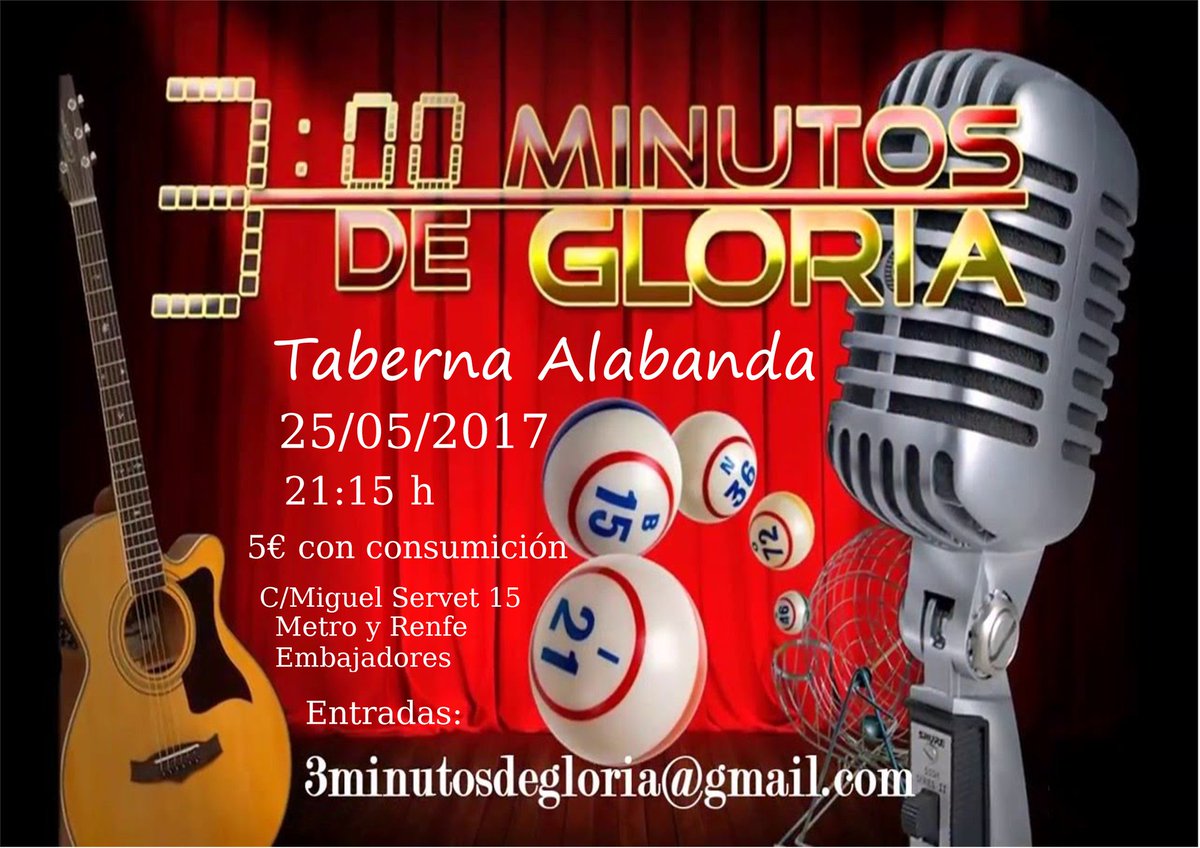 TabernaAlabanda's tweet photo. El próximo #25DeMayo, se promueve un proyecto muy divertido en @TabernaAlabanda .
 @3mindg 
#KARAOKE en vivo. 
https://t.co/pSc8MjyUj7 https://t.co/iIL2V0RTwu