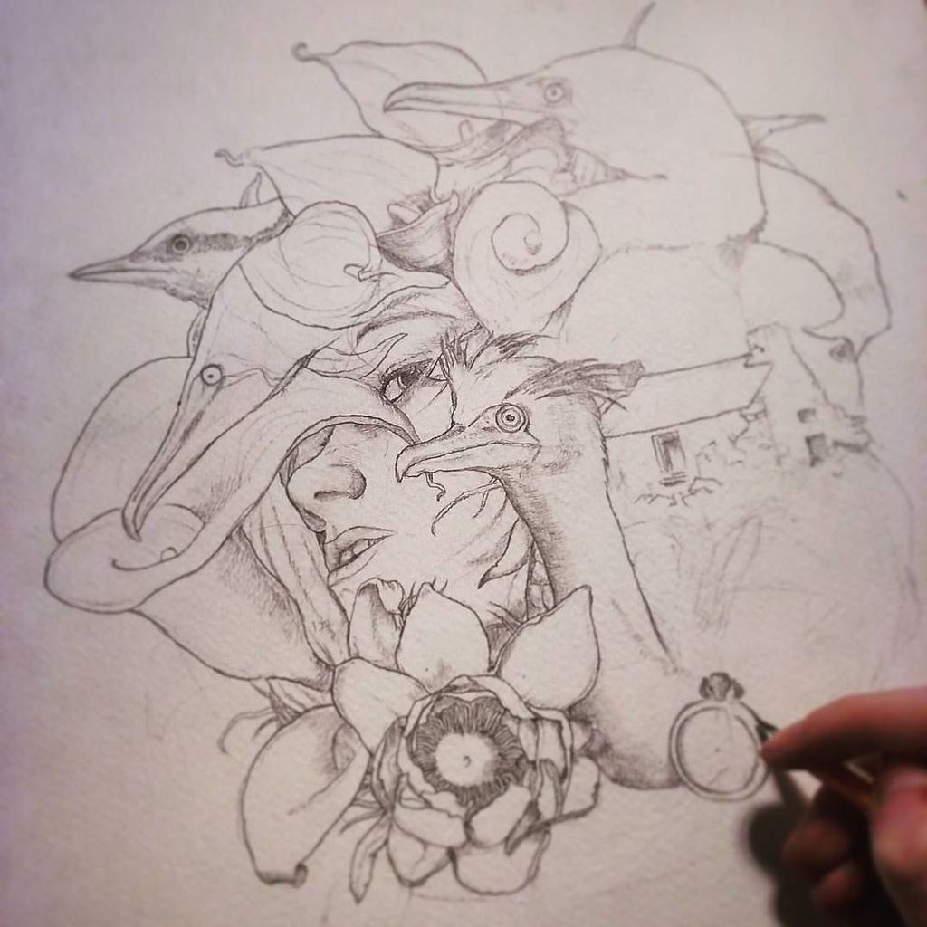 Fergal91's tweet image. Sketching out a bunch of new works over the coming days. Here's one of em.

#factorymode #drawing #sketching #cont… ift.tt/2qJGxcm