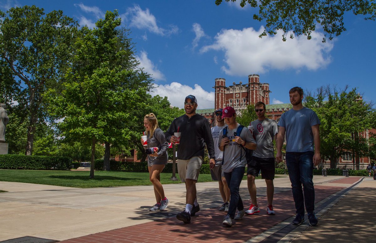 UofOklahoma's tweet image. Sending you positive vibes for finals. Good luck this week, Sooners!