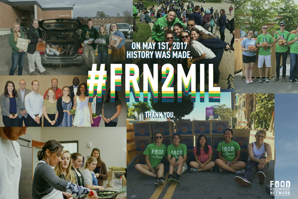 StopHungerUSA's tweet photo. Congratulations @FoodRecovery! We're proud to partner with you to feed people, not landfills. 👏 #FRN2Mil https://t.co/OtbEHVJHBN https://t.co/9V5dOENldj