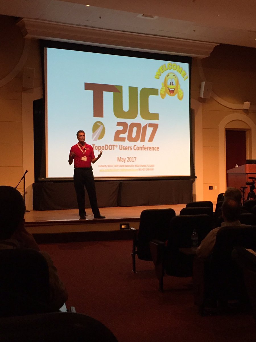 Just finished up welcome to TUC-we're off! #TUC17
