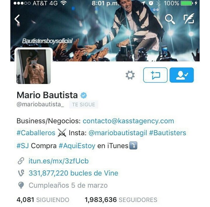 beliwi_'s tweet photo. @mariobautista_ como hemos crecido ❤ https://t.co/k4LXwYXpTM
