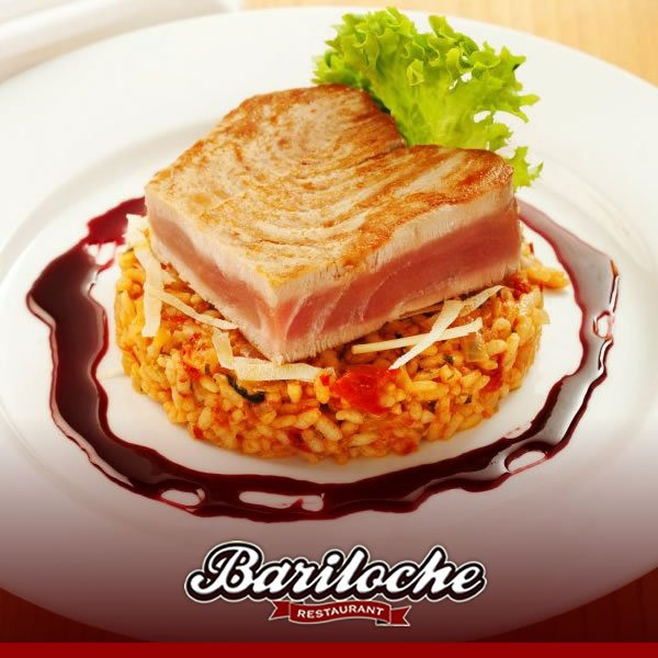 barilocheresto's tweet photo. Comencemos ésta semana con un delicioso Atún con Risotto. Esto y mucho más en #BarilocheRestaurant https://t.co/yxEmE3ihoz