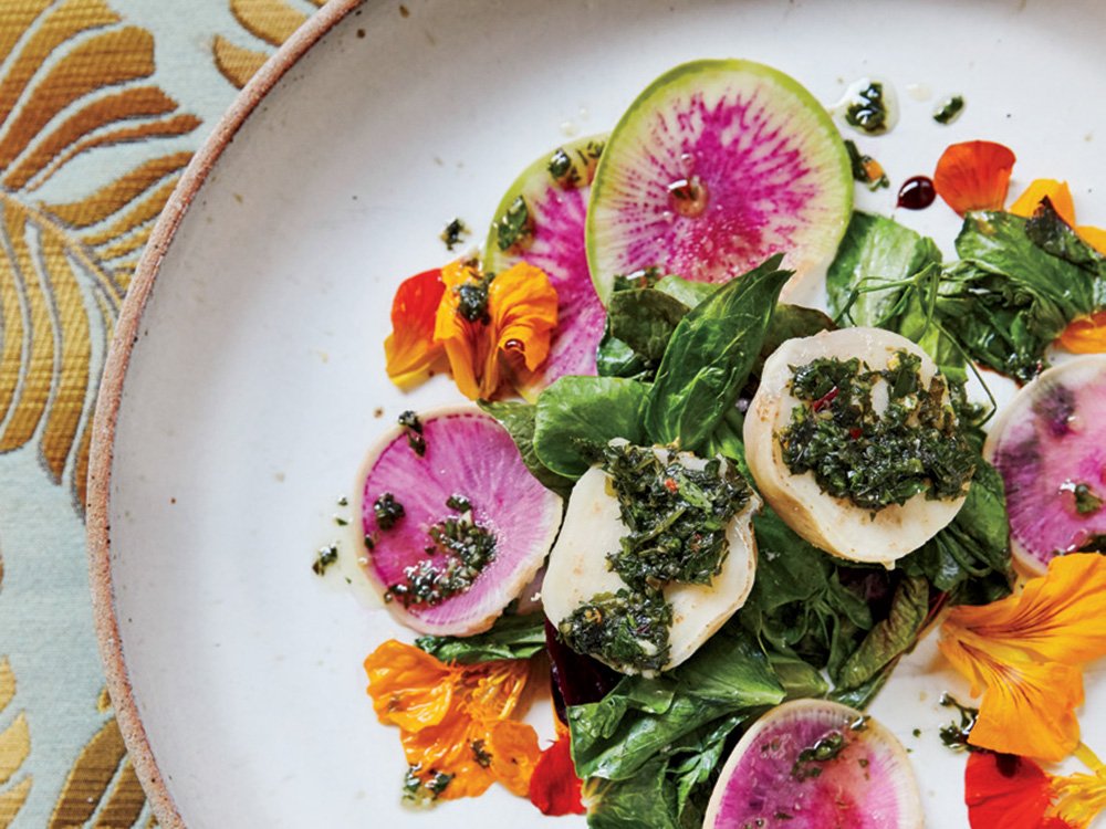 lacmagazine's tweet photo. Nick Erven from @ErvenRestaurant plant based dishes bridge the gap between creativity and veganism. https://t.co/fWvqdnRx8E https://t.co/xfRrFdf5pC