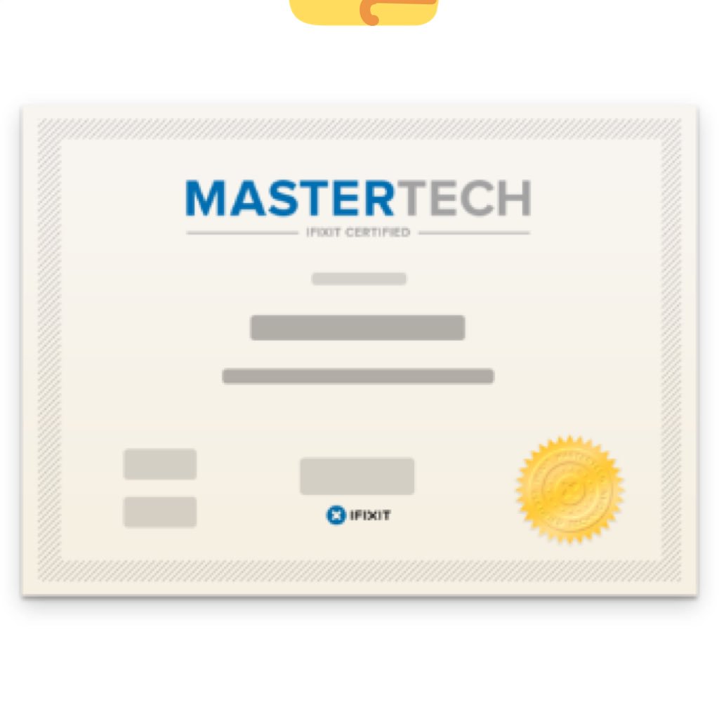 iDocCellRepair's tweet image. Did you know iDoctor Cell Phone &amp;amp; Tablet Repair is iFixit Pro Certified with not one but Two Masters Technicians? The Best Never Rest!