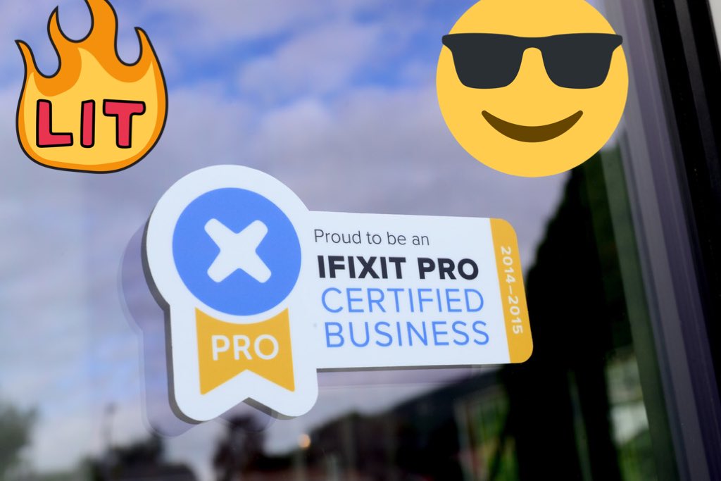 iDocCellRepair's tweet image. Did you know iDoctor Cell Phone &amp;amp; Tablet Repair is iFixit Pro Certified with not one but Two Masters Technicians? The Best Never Rest!