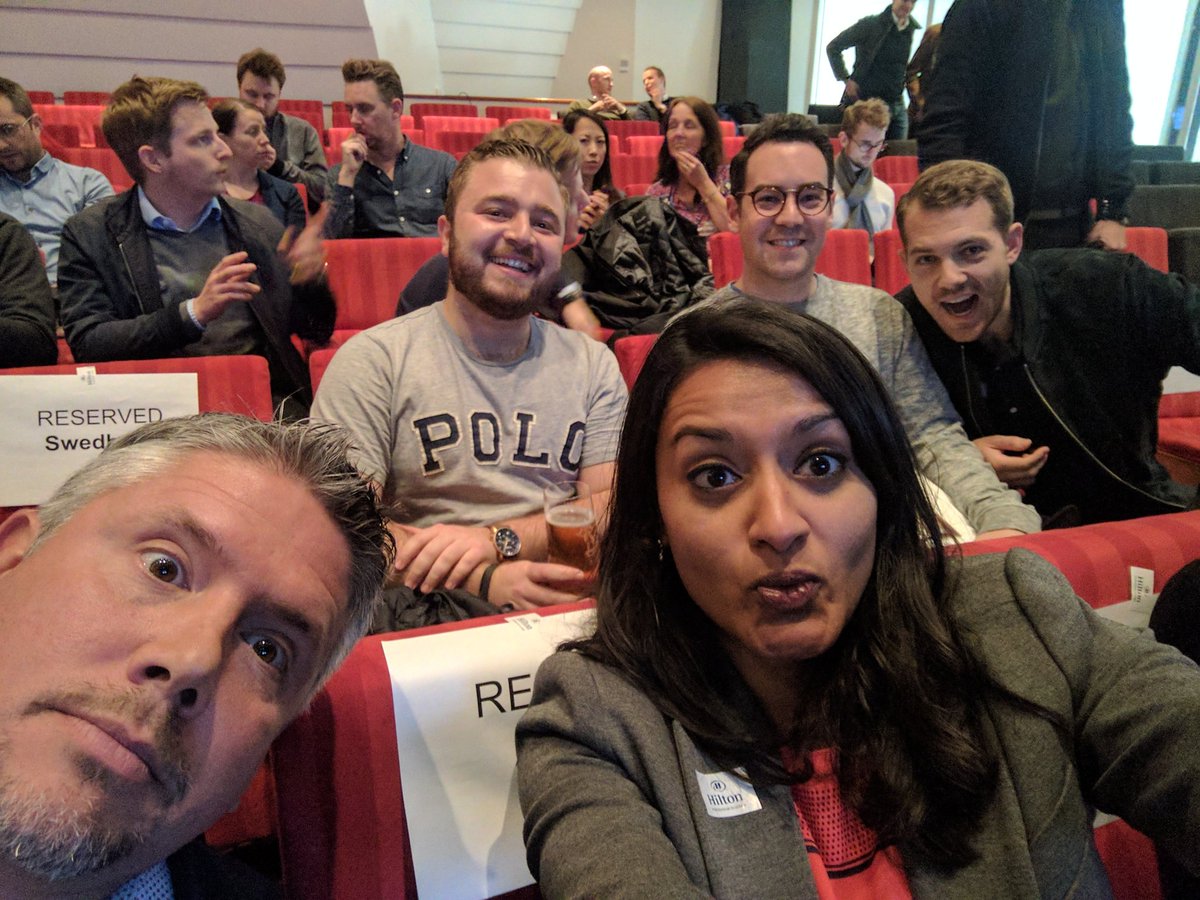 HeyBijal's tweet photo. We have the @AWSstartups Nordic team at #STHLMTech meetup today and @darren_mowry is on stage. Super pumped! https://t.co/Z3jkJYHehf