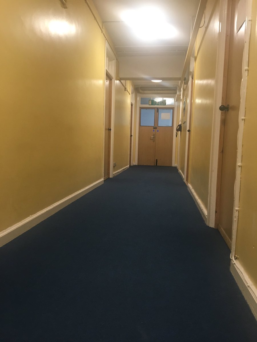 plushchic's tweet photo. @UoR_Maintenance #fixmyroom Newman 3's door is busted. Anyone can walk in (and they have) 😥 https://t.co/SzrMcdZWnV