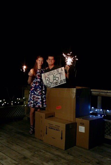 DVSS Promposal tweet media