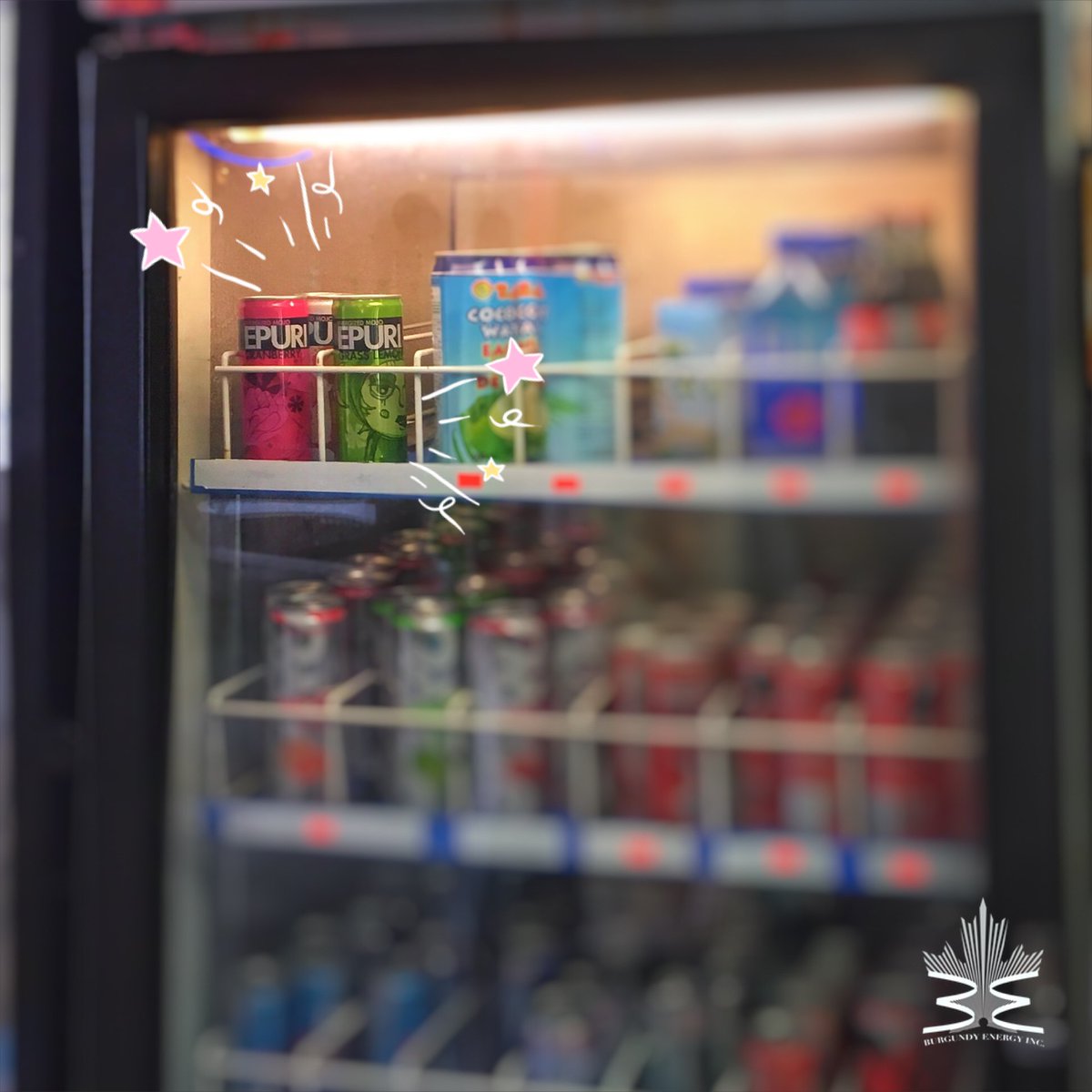 BurgundyEnergy's tweet photo. #epuri has embarked on its #summer #journey, and you? Montrealers, find us in #depanneur ! 🍻🥂cheers !!
#journey #energydrink #mtl #vibes https://t.co/nJRvE7x0Ru