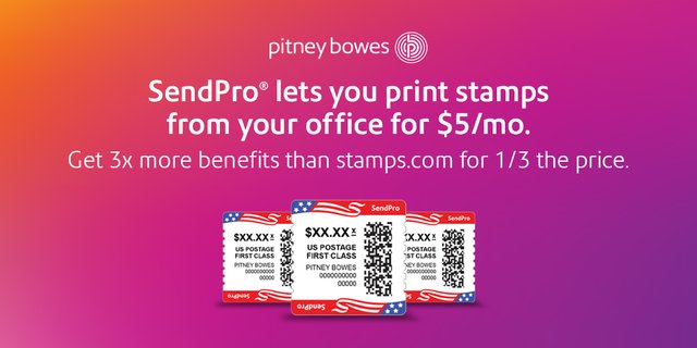 Chris_Recruites's tweet photo. #smallbiz: For a limited time, get SendPro online postage from @PitneyBowes for $5/mo. #SendPro5 #shipping https://t.co/PCAQHSQkVg #PBemp https://t.co/6dU9gba2xW
