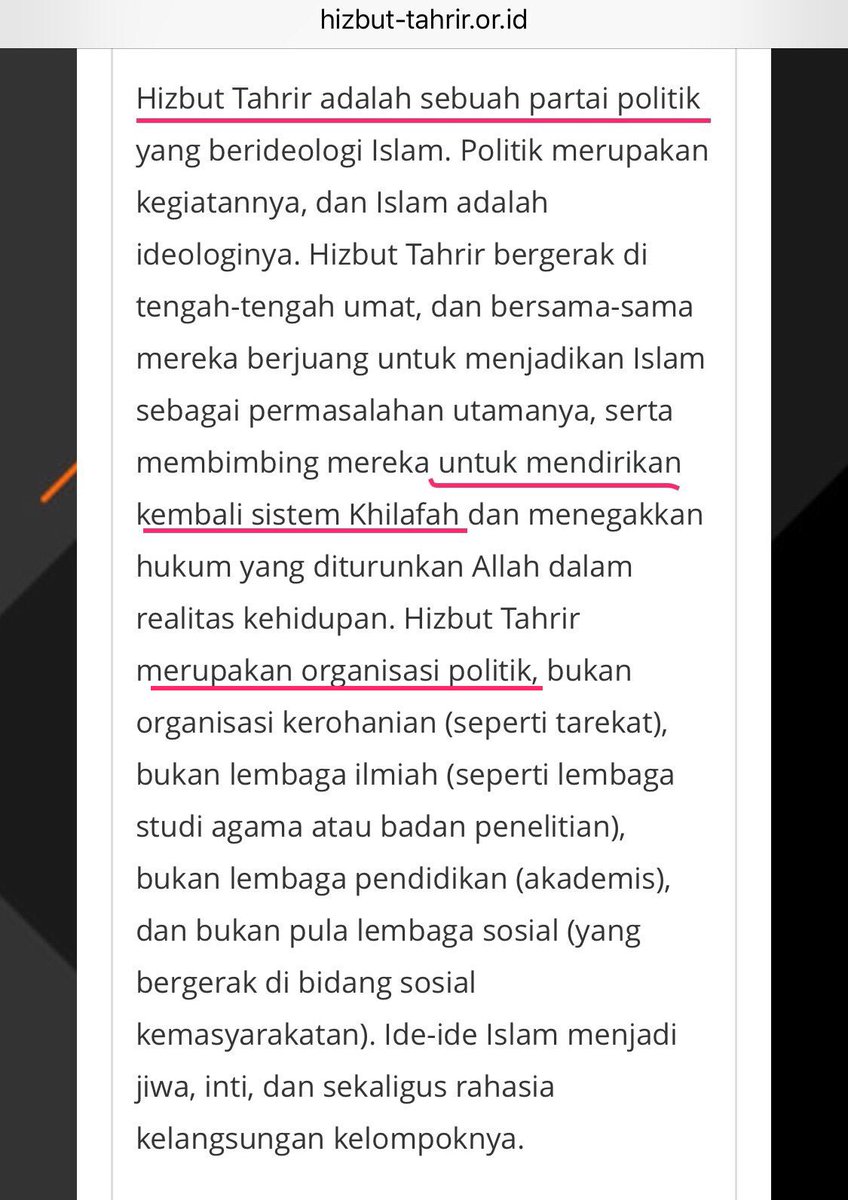 GunRomli's tweet image. Hizbut Tahrir mendefinisikan dirinya sbg partai politik, terus ngajuin perkumpulan/ormas diterima, yg bodoh siapa? 😀